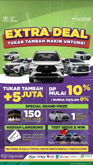 Extra Deal Kalla Toyota Juni 2022