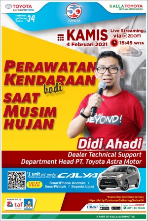 Promo Februari Kalla Toyota 2021