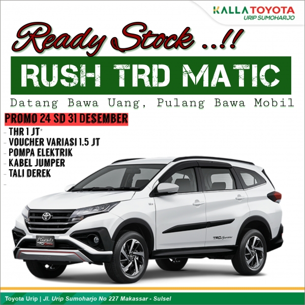Promo Akhir Tahun - Ready Stock