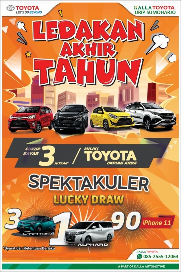 Toyota Spektakuler Banjir Hadiah