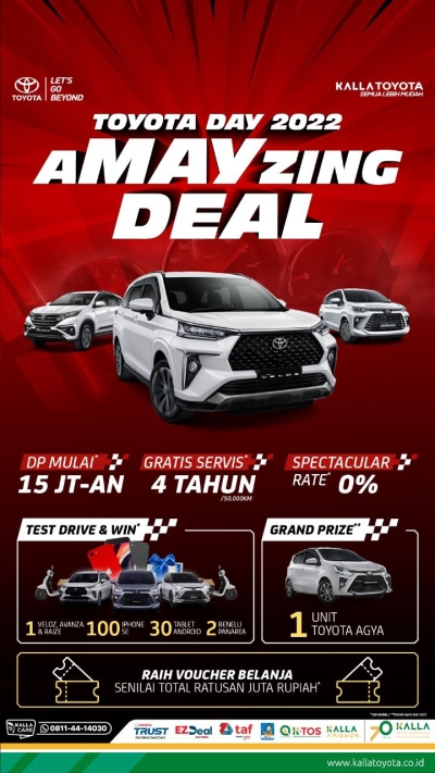 Promo aMAYzing Deal Kalla Toyota Makassar