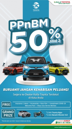 Diskon PPnBM 50% Berlaku Mulai Juni