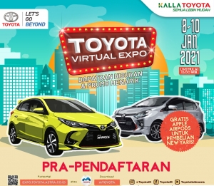 Promo Awal Tahun Kalla Toyota Makassar 2021